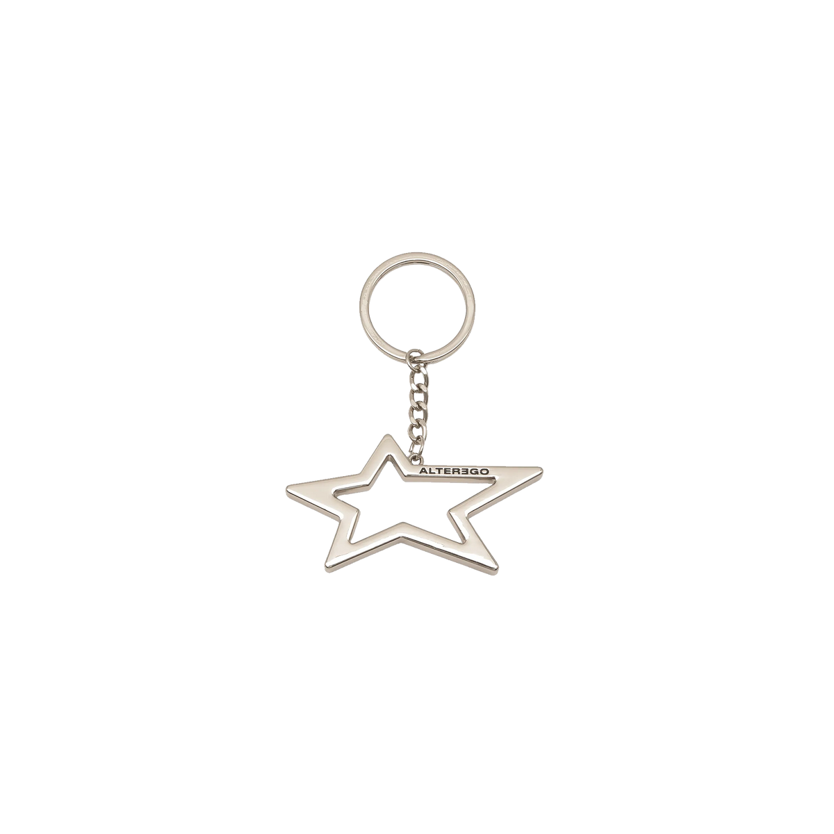 Alter Ego Star Metal Keychain